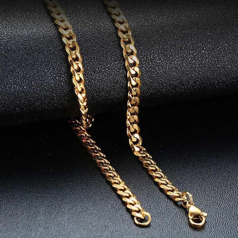 Cuban Link Chain for Men - Ornaments Co - Silver