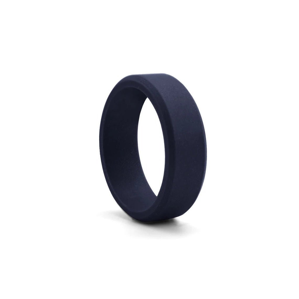 Men's Silicone Outdoor Sports Ring - Ornaments Co - Navy Blue