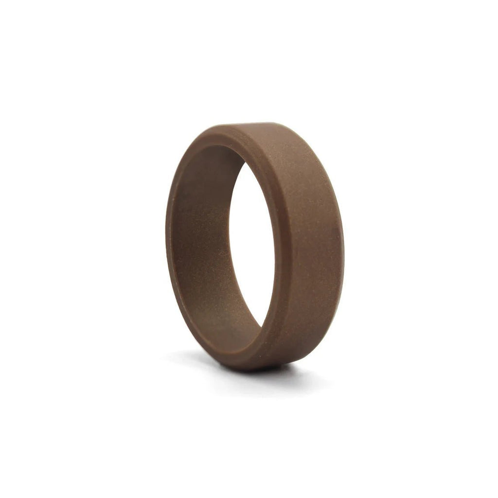 Men's Silicone Outdoor Sports Ring - Ornaments Co - Brown